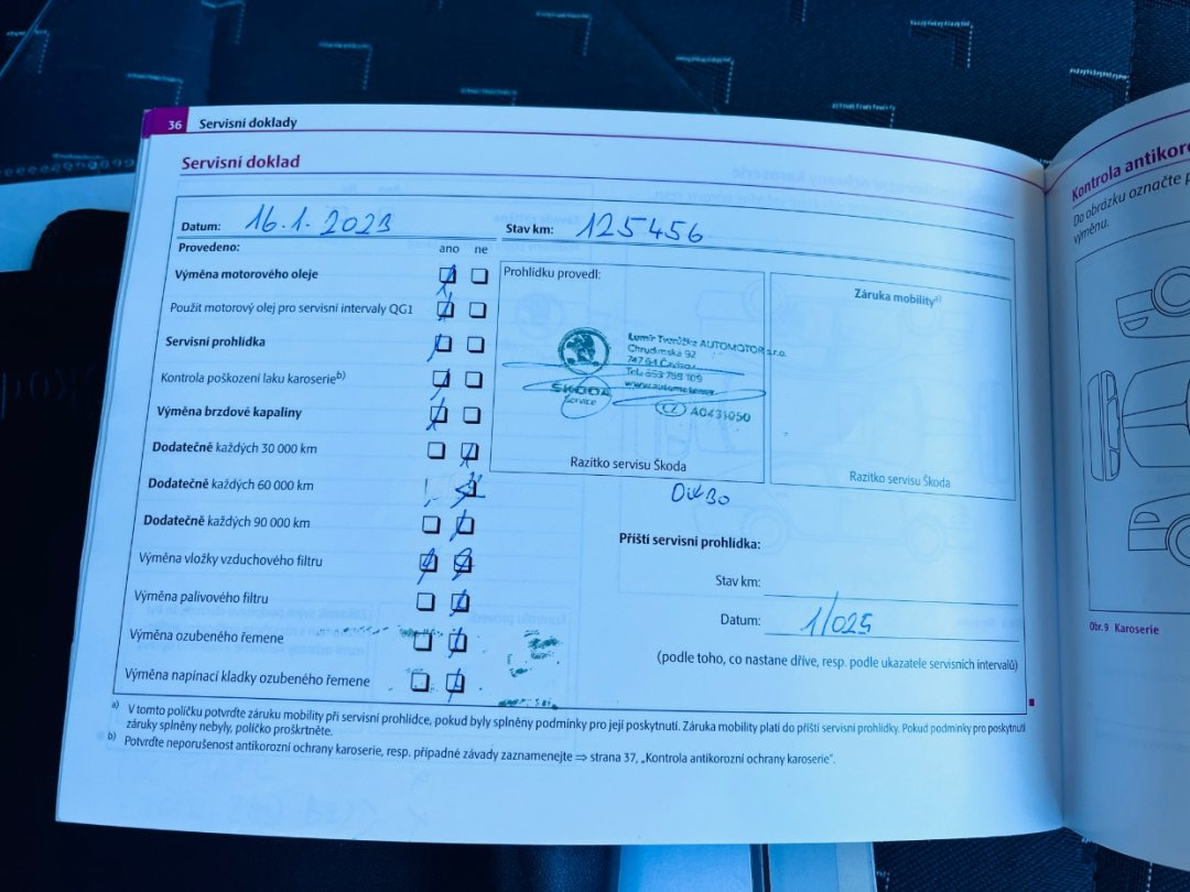 Škoda Octavia 1.6 i BENZÍN NAJ 140 TIS KM