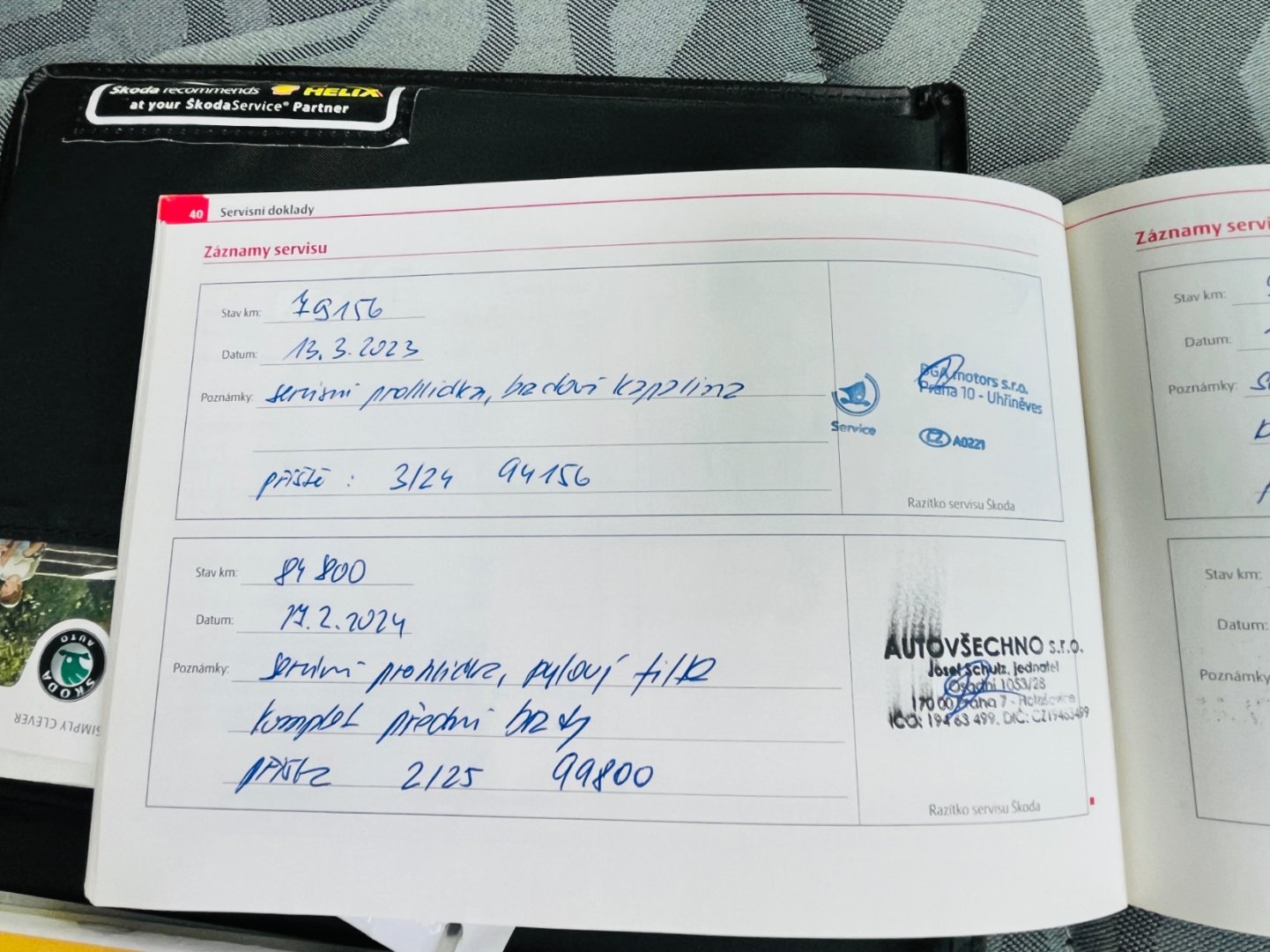 Škoda Fabia 1.2 i BENZÍN  NAJ JEN 94 TIS K