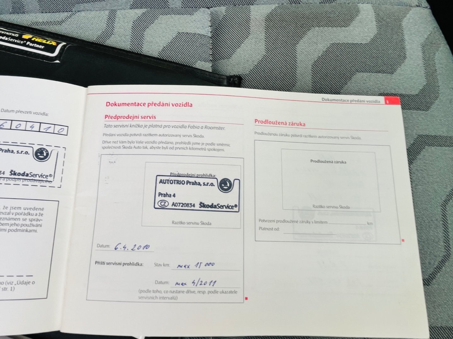 Škoda Fabia 1.2 i BENZÍN  NAJ JEN 94 TIS K