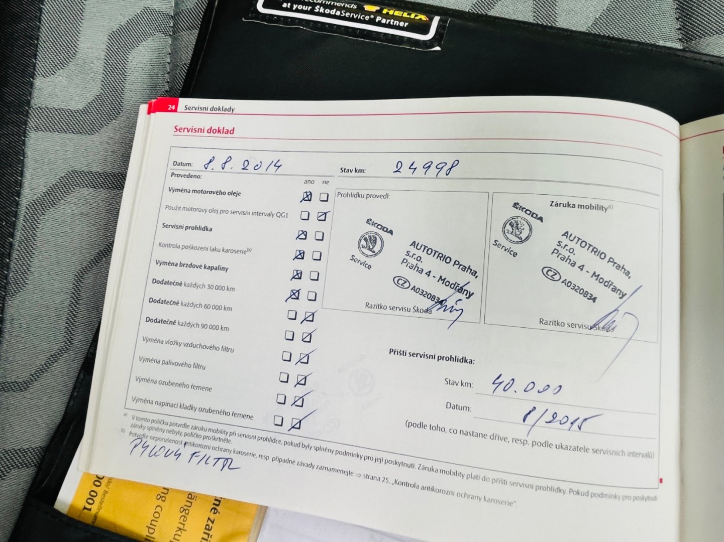 Škoda Fabia 1.2 i BENZÍN  NAJ JEN 94 TIS K