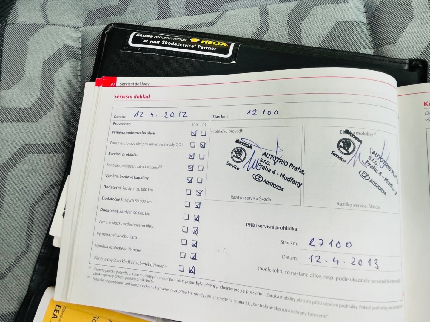 Škoda Fabia 1.2 i BENZÍN  NAJ JEN 94 TIS K